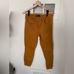 GAP Women's Mustard Skinny Jeans